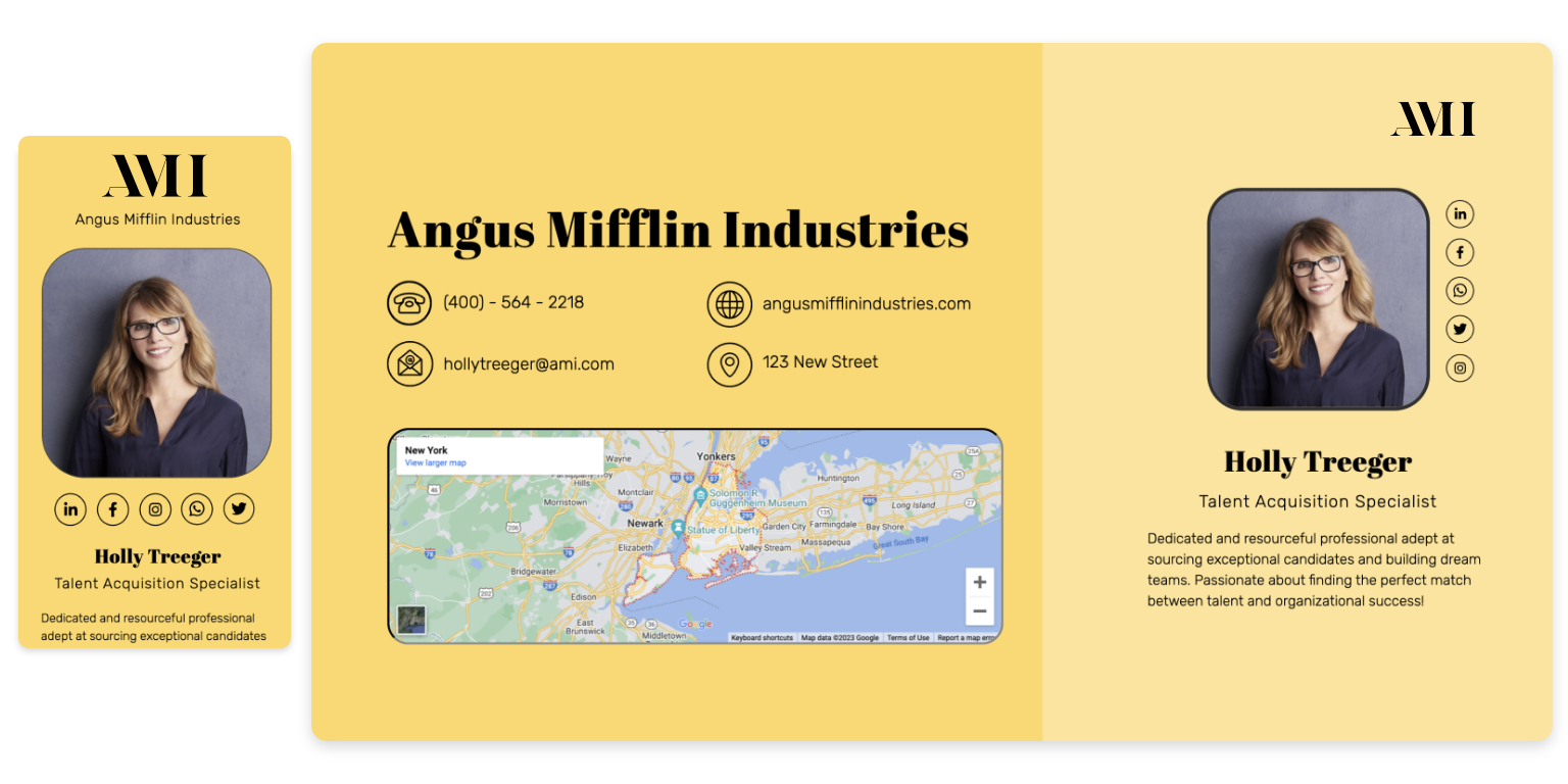 Hero business cards 3