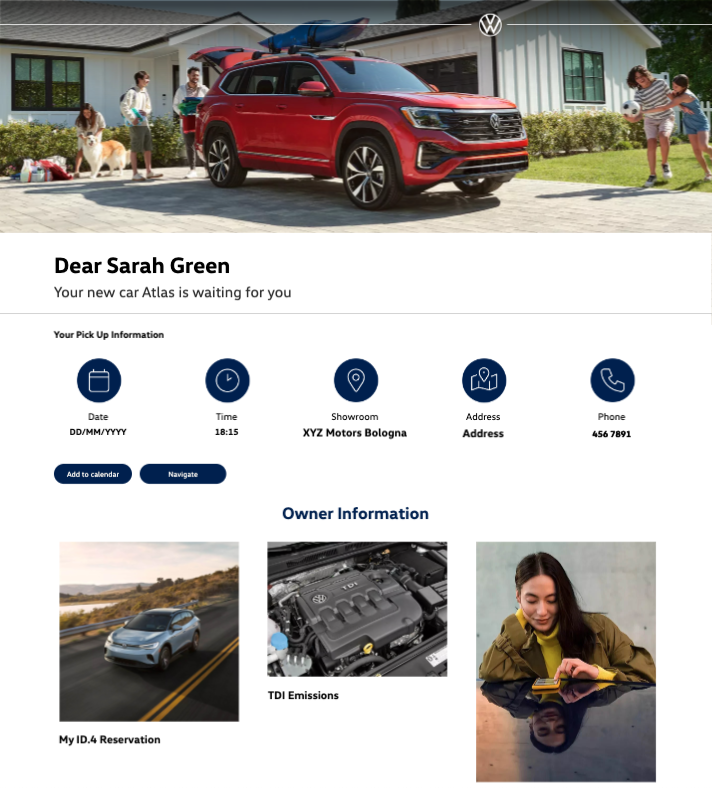Volkswagen - Pick Up Your Car